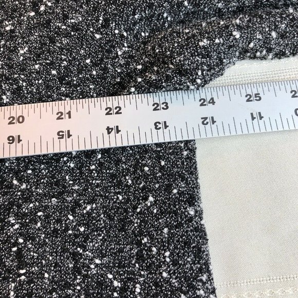 Teddi Petite Womens Size 1XP Jacket Black w/ white - Picture 6 of 8